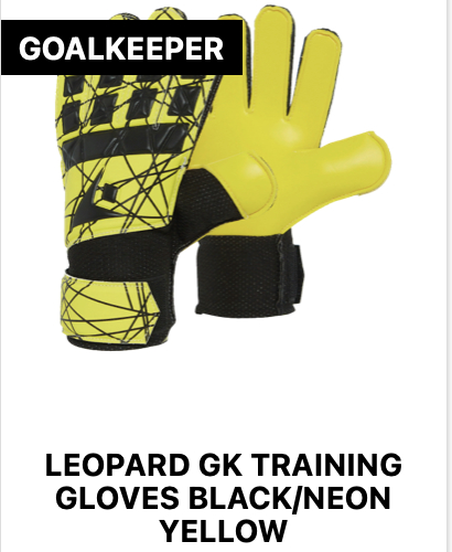 GK Gloves neon yellow