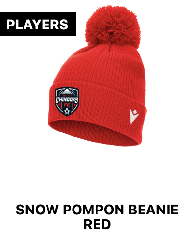 Pompon Beanie Red